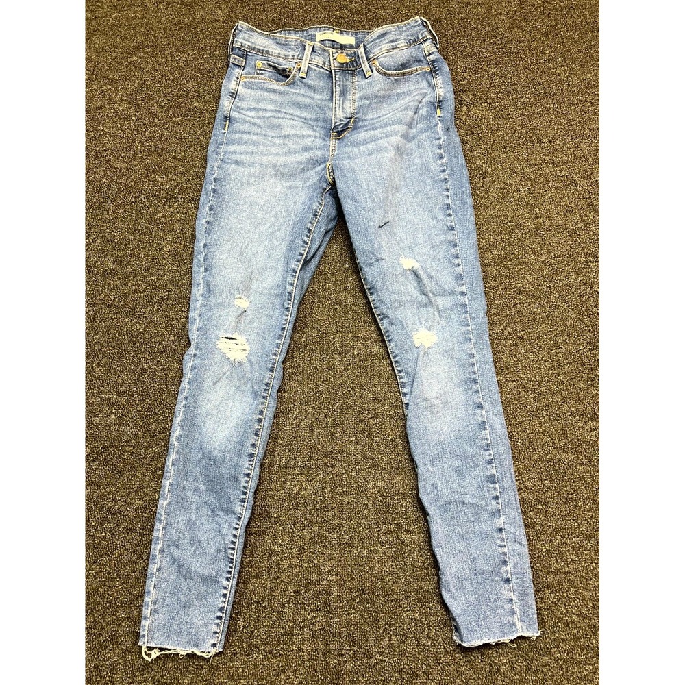 Levi Strauss & Co Totally Shaping Skinny Jeans Women's 27 Blue Denim High Rise